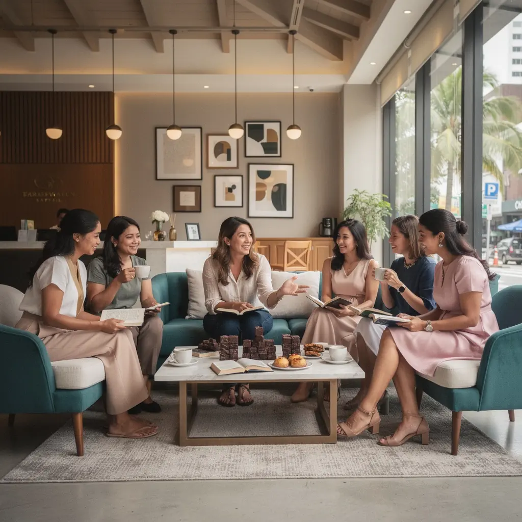 A mysterious fog rolling over a deserted cityscape at night, evoking an atmosphere of intrigue and danger.