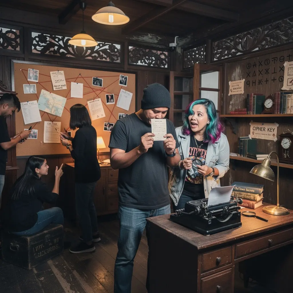 A vintage typewriter with a blank page, ready to unveil a gripping mystery waiting to be written.